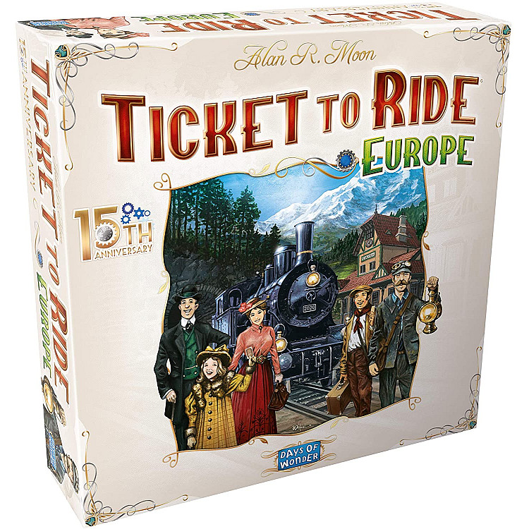 Ticket to Ride Europe:15th Anniversary Edition image