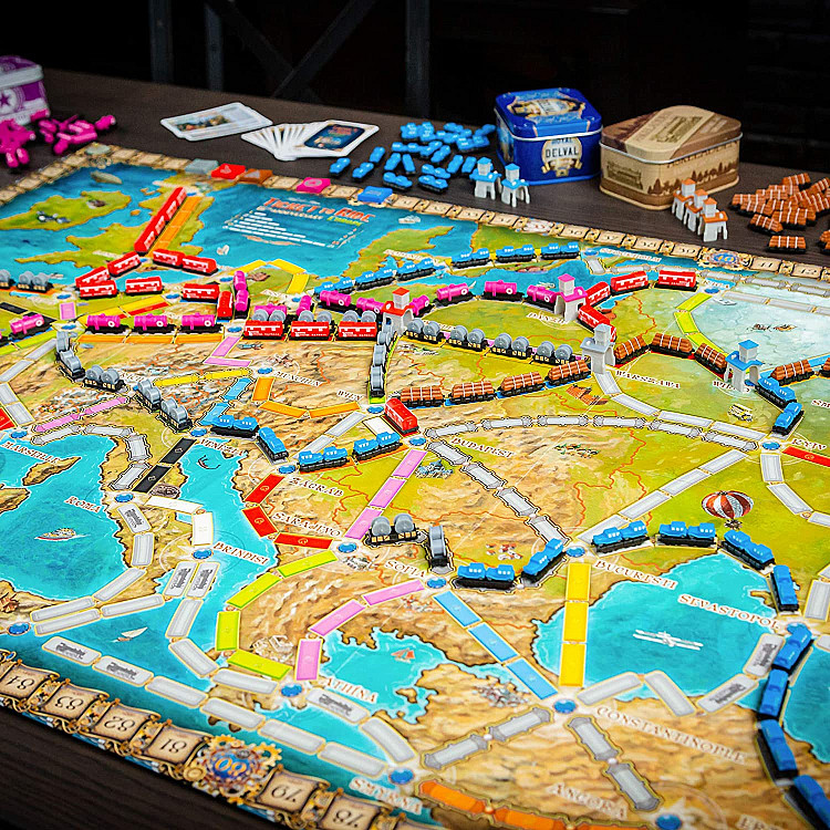 ticket to ride europe board game