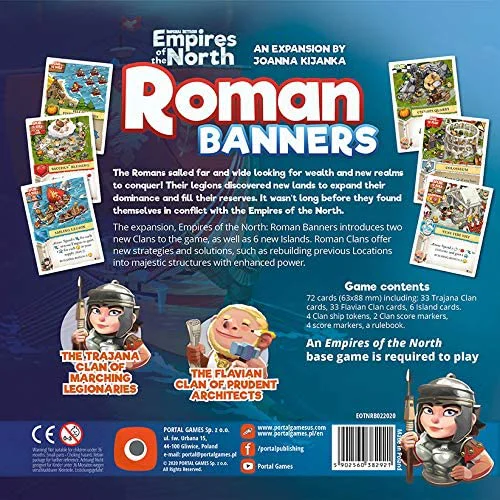 Empires of The North Roman Banners Imported Games, All Products image