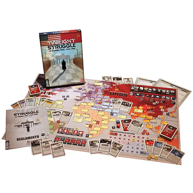 Showing image for Twilight Struggle Deluxe Edition Twilight Struggle Deluxe Edition BGG Top 100, On demand, Imported Games, All Products image