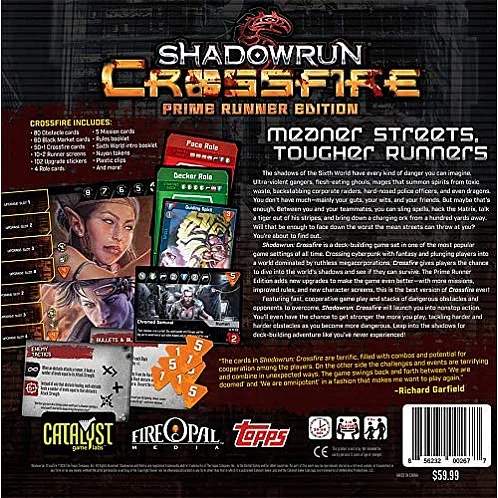 Shadowrun Crossfire Prime Runner Edition On demand, Imported Games, All Products image