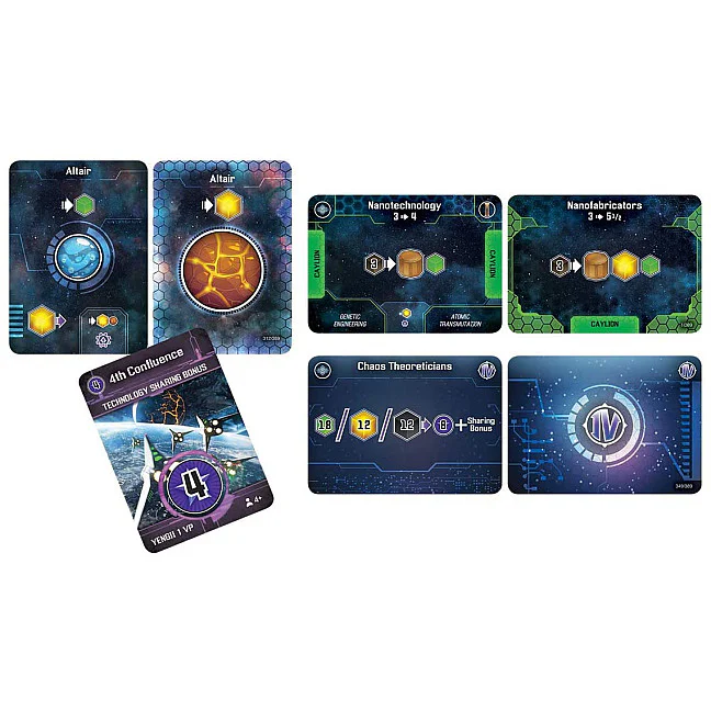 Showing image for Sidereal Confluence: Remastered Edition Sidereal Confluence: Remastered Edition Imported Games, The Dice Tower Seal of Excellence, All Products image