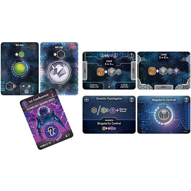 Showing image for Sidereal Confluence: Remastered Edition Sidereal Confluence: Remastered Edition Imported Games, The Dice Tower Seal of Excellence, All Products image