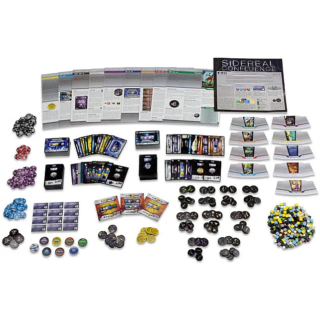 Showing image for Sidereal Confluence: Remastered Edition Sidereal Confluence: Remastered Edition Imported Games, The Dice Tower Seal of Excellence, All Products image