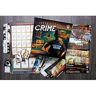 Chronicles of Crime - Retail Imported Games, The Dice Tower Seal of Excellence, For Cafe, All Products image