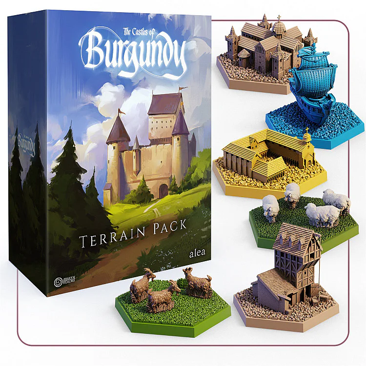 Showing image for The Castles of Burgundy: Special Edition – 3D Terrain Pack The Castles of Burgundy: Special Edition – 3D Terrain Pack Imported Games, All Products image