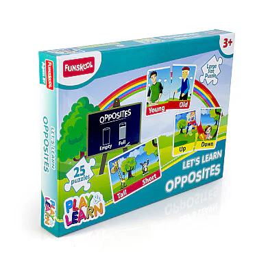 Let's Learn Opposites Puzzle