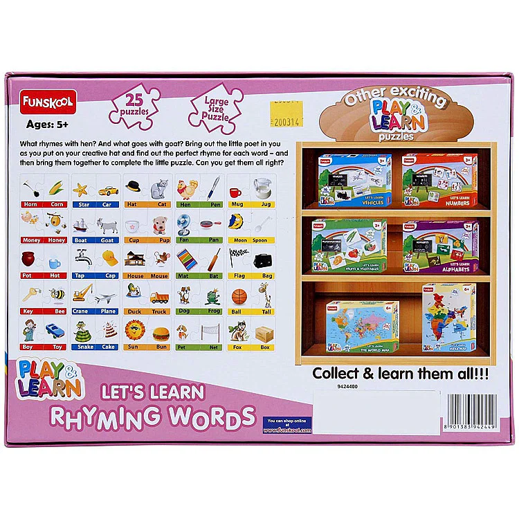 Let's Learn Rhyming Words 