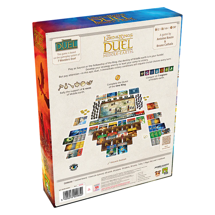 The Lord of the Rings: Duel for Middle-earth Our Games, Published Games, Imported Games, All Products image
