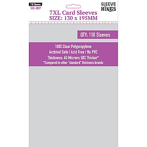 Sleeve Kings 8837 7XL Sleeves (130 x 195) - 110 Pack