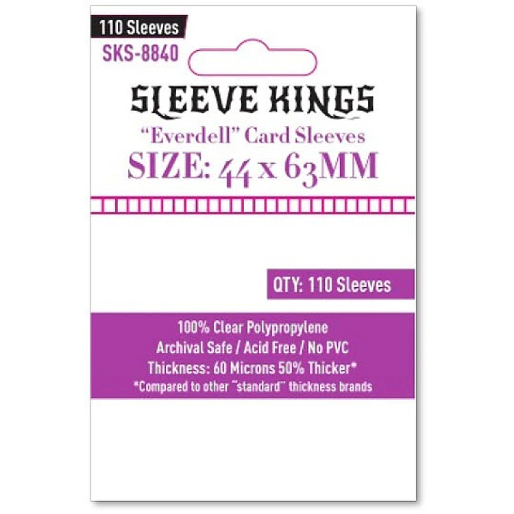 Sleeve Kings 8840 Everdell Mini Card Sleeves (44x63mm) - 110 Pack image