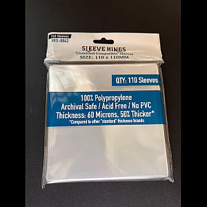 Sleeve Kings 8843 Unsettled Compatible Sleeves (110 X 110 MM) -110 Pack Sleeve Kings 8843 Unsettled Compatible Sleeves (110 X 110 MM) -110 Pack