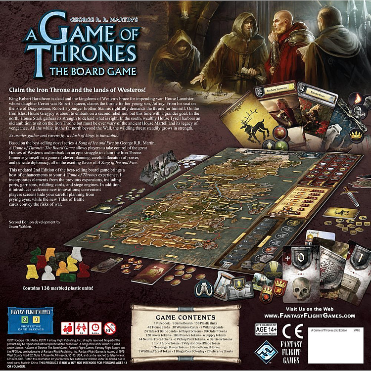 A Game of Thrones: The Board Game (Second Edition) image