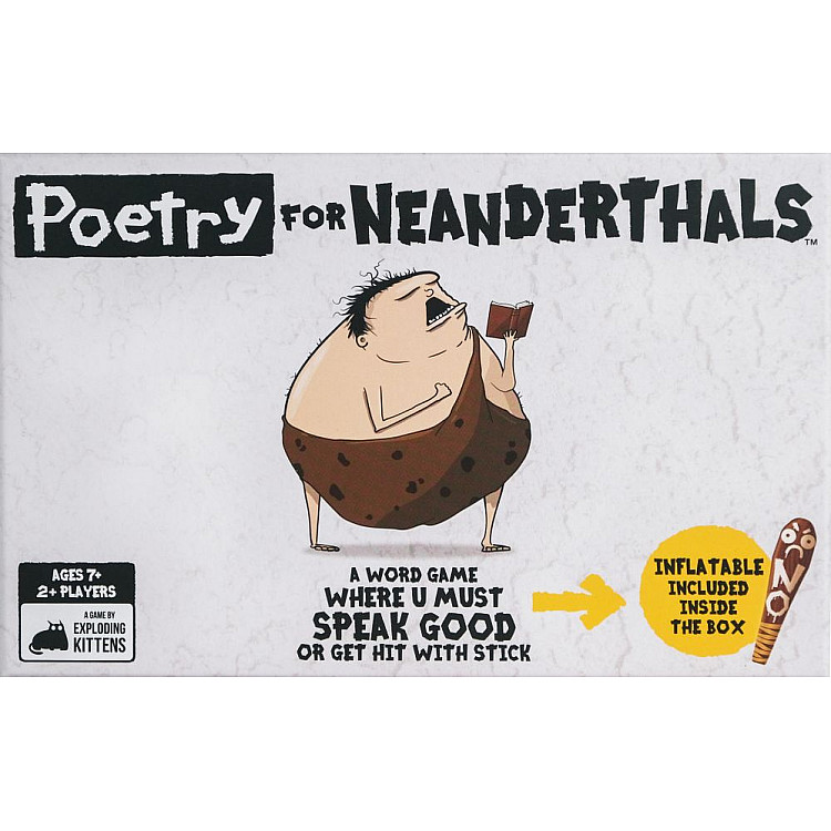 Poetry for Neanderthals image