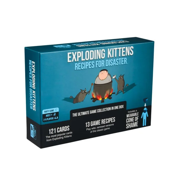 Exploding Kittens: Recipes for Disaster image