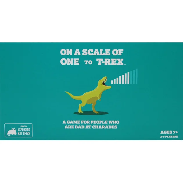 Showing image for On a Scale of One to T-Rex On a Scale of One to T-Rex On demand, Imported Games, All Products image