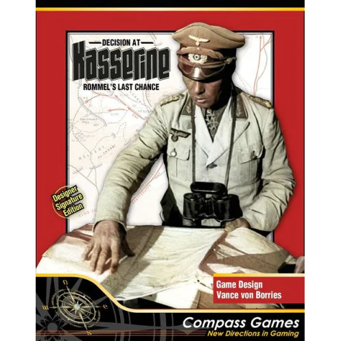 Decision at Kasserine: Rommel's Last Chance – Designer Signature Edition On demand, Imported Games, All Products image