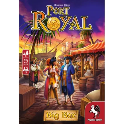 Showing image for Port Royal: Big Box Port Royal: Big Box Board Games, On demand, Imported Games, For Cafe, 3- Next 51 to 100 Games, All Products image