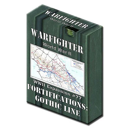 Warfighter: WWII Expansion #79 – Fortifications – Gothic Line On demand, Imported Games, All Products image