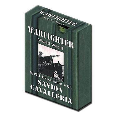 Warfighter: WWII Expansion #83 – Savoia Cavalleria