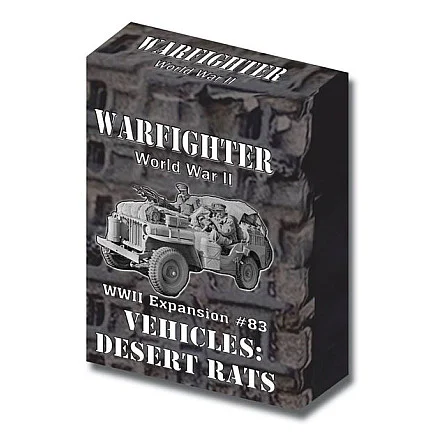 Warfighter: WWII Expansion #85 – Vehicles: Desert Rats On demand, Imported Games, All Products image