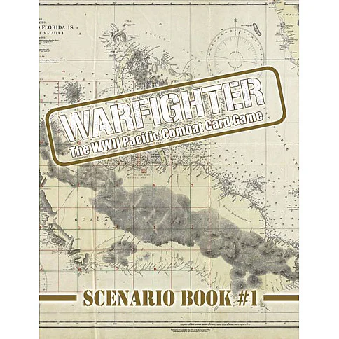 Warfighter: WWII Pacific Combat Card Game – Scenario Book #1 image