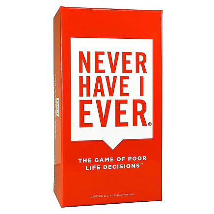 Never Have I Ever: The Game of Poor Life Decisions On demand, Imported Games, All Products image