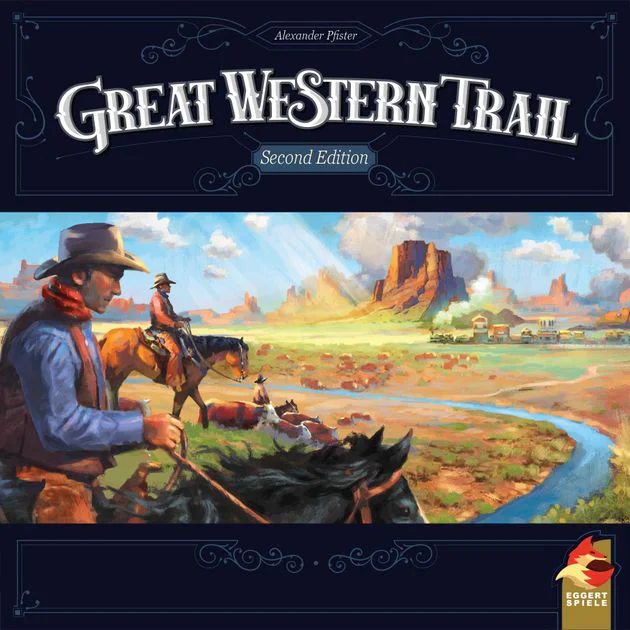Showing image for Great Western Trail (Second Edition) Great Western Trail (Second Edition) BGG Top 100, Imported Games, For Cafe, 3- Next 51 to 100 Games, All Products image