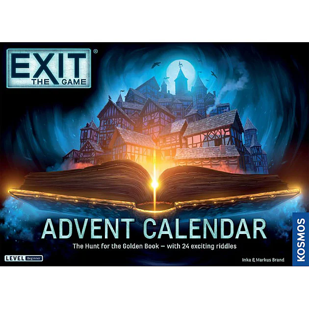 Showing image for Exit: The Game – Advent Calendar: The Hunt for the Golden Book Exit: The Game – Advent Calendar: The Hunt for the Golden Book On demand, Imported Games, All Products image