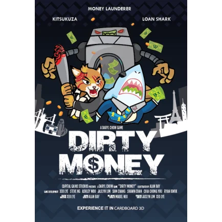 Dirty Money: The Money Laundering Game On demand, Imported Games, All Products image