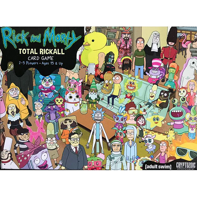 Rick and Morty: Total Rickall Card Game image