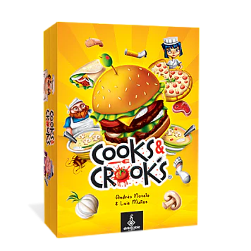 Cooks & Crooks Including 5th Player Expansion and KS Exclusives