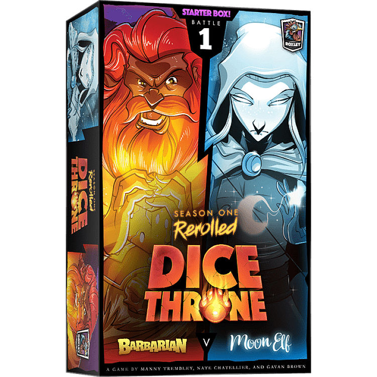 Dice Throne: Season One ReRolled – Barbarian v. Moon Elf image