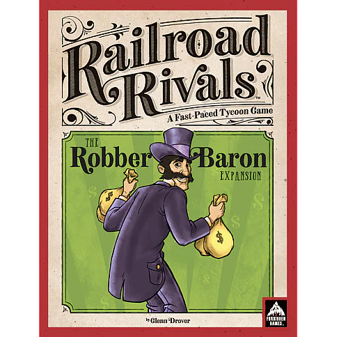 Showing image for Railroad Rivals: Robber Baron Expansion Railroad Rivals: Robber Baron Expansion image
