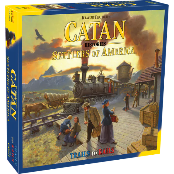 Catan Histories: Settlers of America – Trails to Rails image