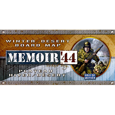 Memoir '44: Winter/Desert Board Map