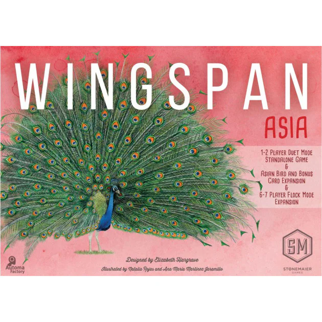 Showing image for Wingspan: Asia Wingspan: Asia Best Sellers, Imported Games, For Cafe, 3- Next 51 to 100 Games, All Products image