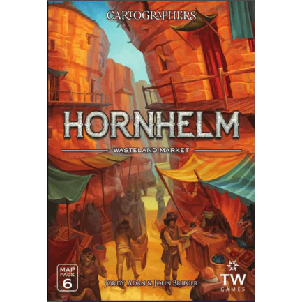 Cartographers: Map Pack 6 – Hornhelm: Wasteland Market On demand, Imported Games, All Products image