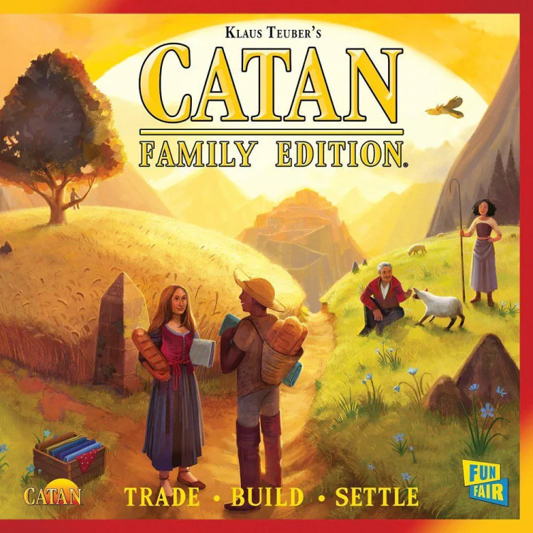 Catan: Family Edition On demand, Imported Games, All Products image