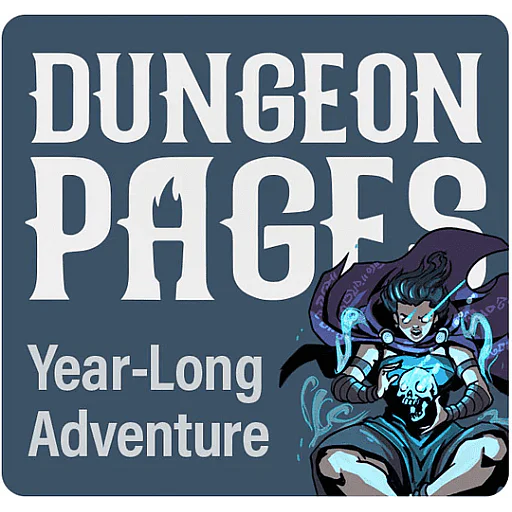 Dungeon Pages: Year-Long Adventure Set image