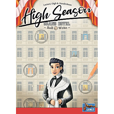 High Season: Grand Hotel Roll & Write