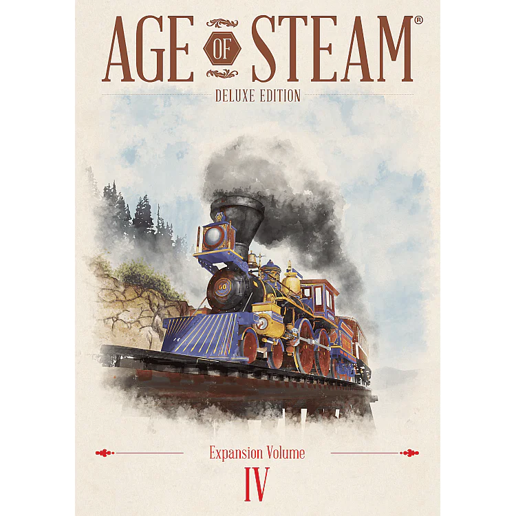 Age of Steam Deluxe: Expansion Volume IV image