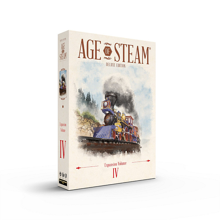 Age of Steam Deluxe: Expansion Volume IV image