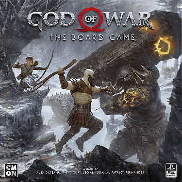 KS God of War: The Board Game + Nightmares Box Demigod pledge