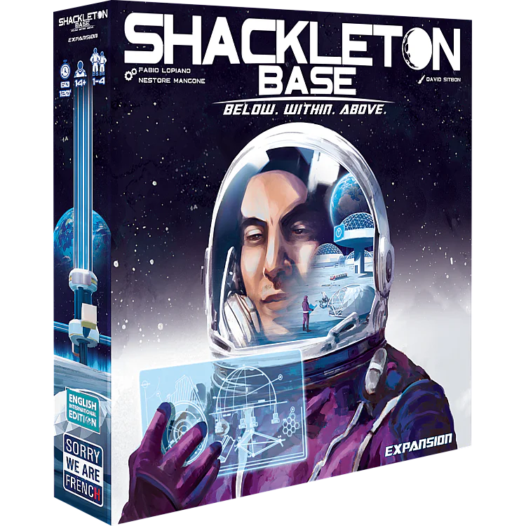 Shackleton Base: Below. Within. Above.