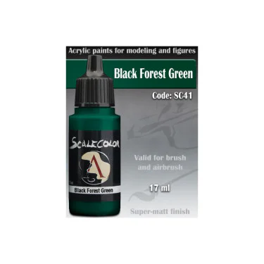 Scale Color Range SC41 BLACK FOREST GREEN Scale Color Range SC41 BLACK FOREST GREEN