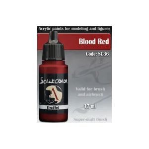 Scale Color Range SC36 BLOOD RED