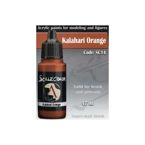 Scale Color Range SC14 KALAHARI ORANGE