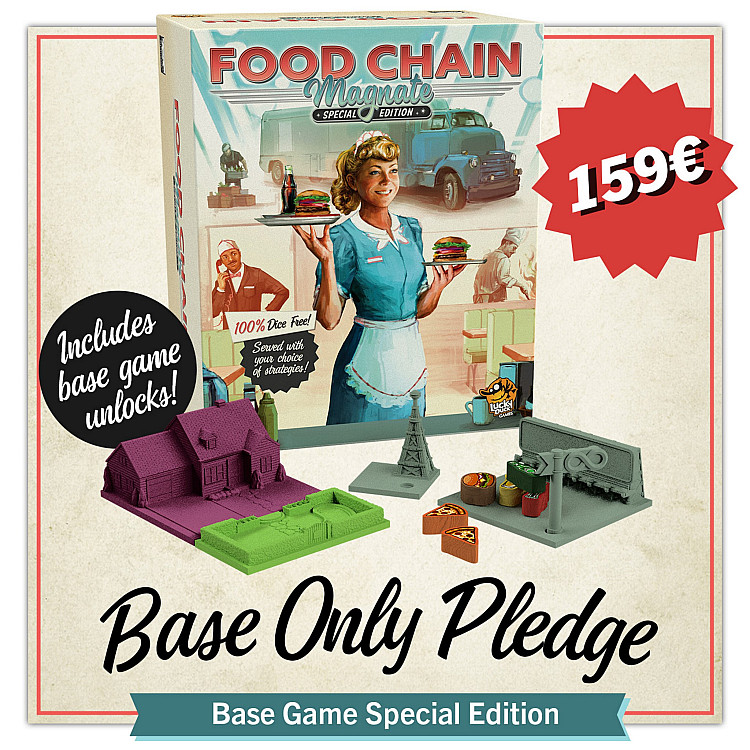 Food Chain Magnate: Special Edition Base Only Pledge image