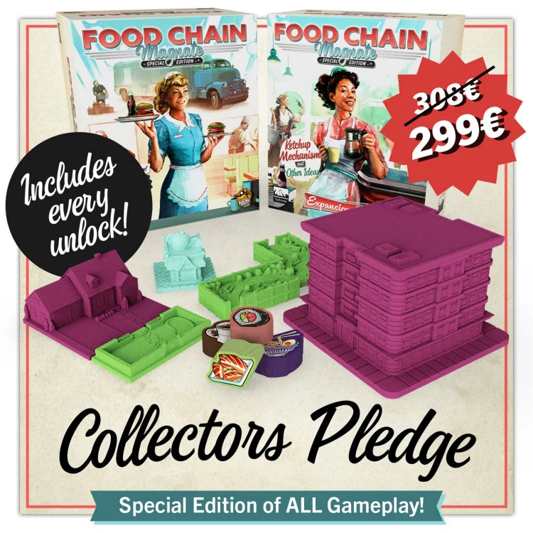 Food Chain Magnate: Special Edition Collectors Pledge